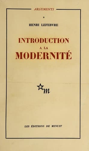 Tapa de Introduction à la modernité