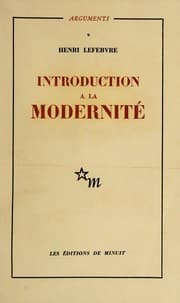 Tapa de Introduction à la modernité