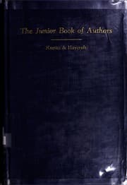 Tapa de The junior book of authors