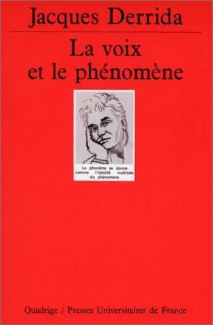Tapa de La voix et le phénomène