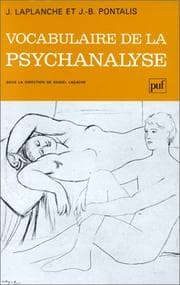 Tapa de Vocabulaire de la psychanalyse