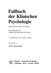 Tapa de Fallbuch der Klinischen Psychologie. Modelle psychischer Störungen