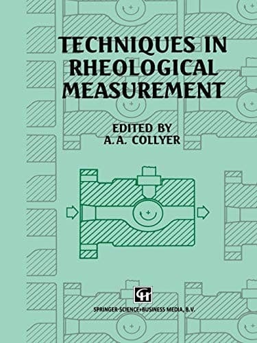 Tapa de Techniques in Rheological Measurement