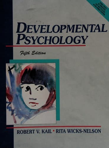Tapa de Developmental Psychology