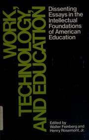 Tapa de Work, technology, and education
