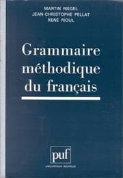 Tapa de Grammaire methodique du francais
