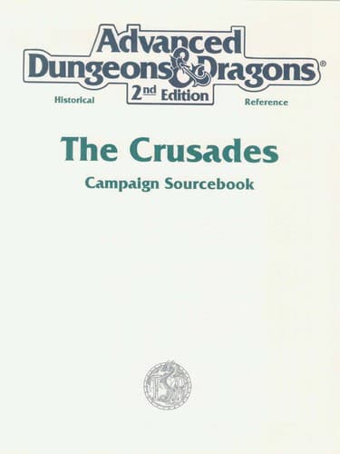 Tapa de The Crusades: Campaign Sourcebook