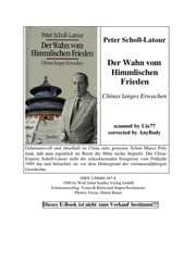 Tapa de Der Wahn vom Himmlischen Frieden