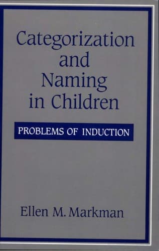 Tapa de Categorization and naming in children