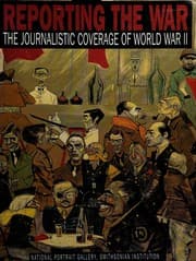 Tapa de Reporting the war