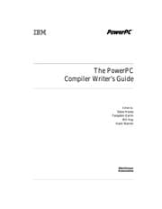 Tapa de The Power PC Compiler Writer's Guide