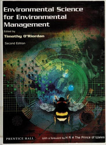 Tapa de Environmental science for environmental management