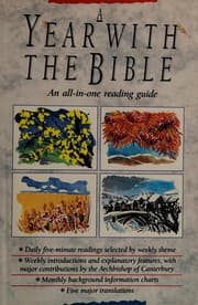Tapa de A Year with the Bible