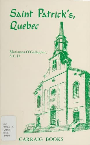 Tapa de Saint Patrick's Quebec