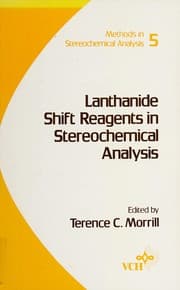 Tapa de Lanthanide Shift Reagents in Sterechemical Analysis (Methods in Stereochemical Analysis)