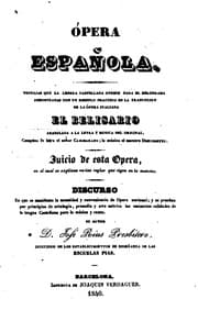 Tapa de Ópera española
