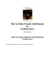 Tapa de How to make friends with demons