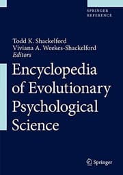 Tapa de Encyclopedia of Evolutionary Psychological Science