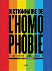 Tapa de Dictionnaire de L'Homophobie