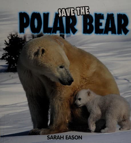 Tapa de Save the polar bear