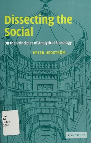 Tapa de Dissecting the social