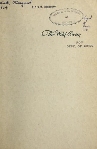 Tapa de The wild swan