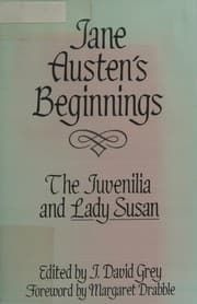 Tapa de Jane Austen's beginnings