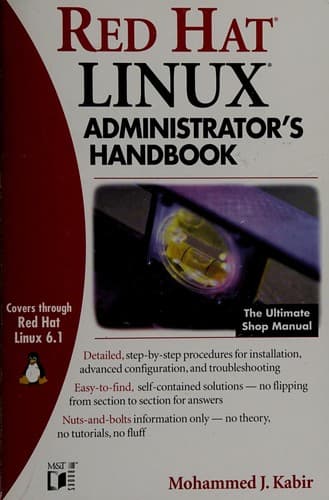 Tapa de Red Hat Linux administrator's handbook