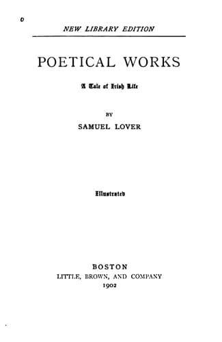 Tapa de Poetical Works