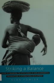 Tapa de Striking a balance