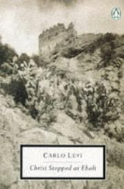 Tapa de Christ Stopped at Eboli (Twentieth Century Classics S.)