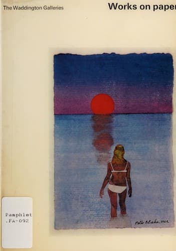 Tapa de Works on paper