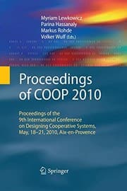 Tapa de Proceedings of COOP 2010