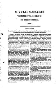 Tapa de C. Julii Caesaris Quae Extant, Interpretatione Et Notis Illustravit Johannes Godvinus