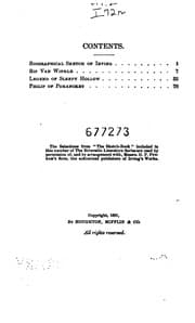 Tapa de Rip Van Winkle, and Other American Essays from The Sketch-book