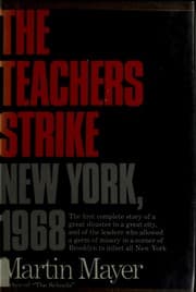 Tapa de The teachers strike: New York, 1968