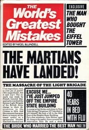 Tapa de The world's greatest mistakes