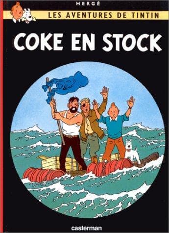 Tapa de Coke En Stock (Tintin)