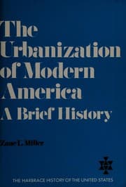 Tapa de The urbanization of modern America