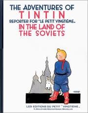 Tapa de Les aventures de Tintin reporter du "petit vingtième" au pays des Soviets