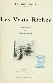 Tapa de Les vrais riches