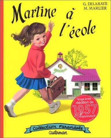 Tapa de Martine à l'école