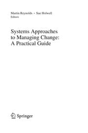 Tapa de Systems approaches to managing change