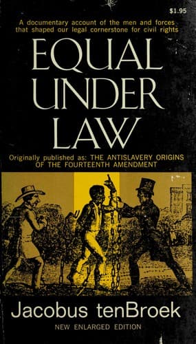Tapa de Equal under law