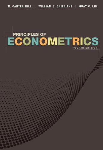Tapa de Principles of econometrics