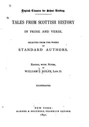 Tapa de Tales fom Scottish history in prose and verse