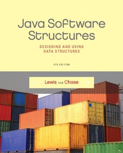 Tapa de Java Software Structures