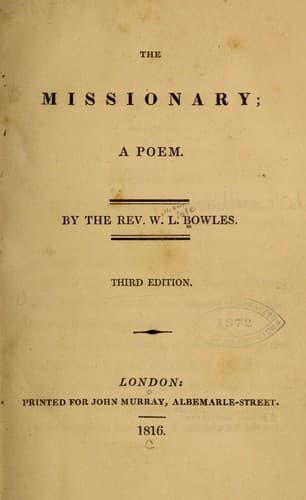 Tapa de The missionary