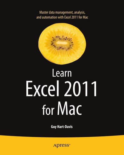 Tapa de Learn Excel 2011 for Mac