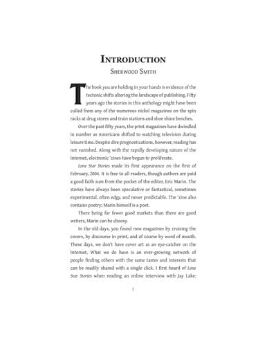 Tapa de The Lone star stories reader
